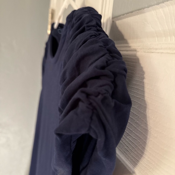 Free People Afternoon Elegance Blue Midi Dress - Picture 3 of 4